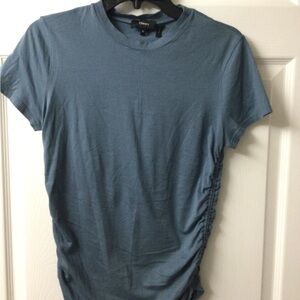 Theory short sleeve cotton tee. Size medium. Medium blue color